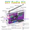 HU-017A Multifunction Radio Electronic DIY Kit 87~108MHz FM Adjustable Radio DIY Module LED Digital Display Volume Adjustable