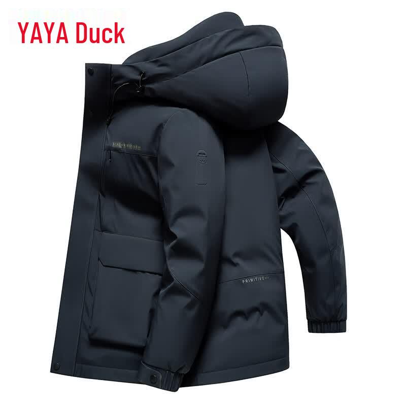 Men s Winter Hooded Down Jacket 180