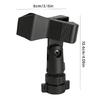 Microphone Ball Head Adapter Clip 17mm Base for Stands Tripods Threaded Connection Secure Mounting
