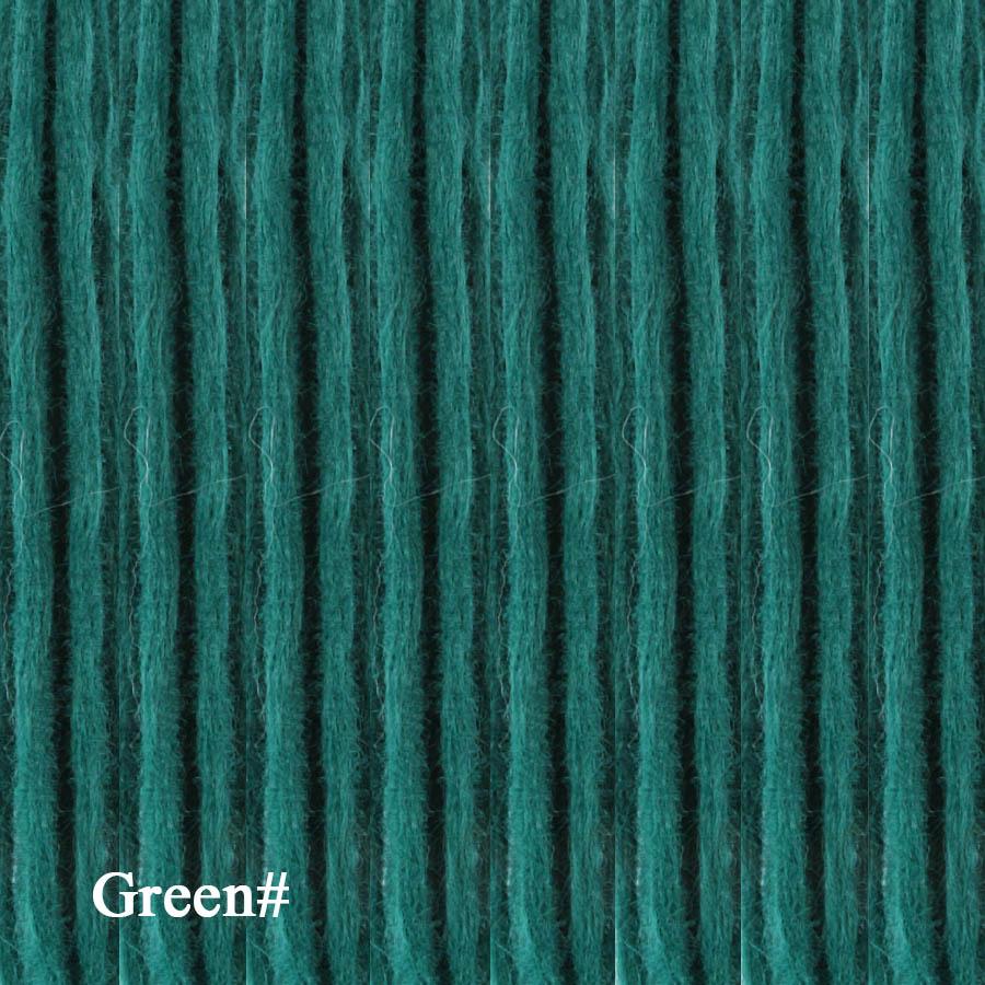 Syntetiske Dreadlock Extensions Håndlaget heklet hår 20 tommers Dread Extensions Heklefletter for menn/kvinner dreadlocks hår