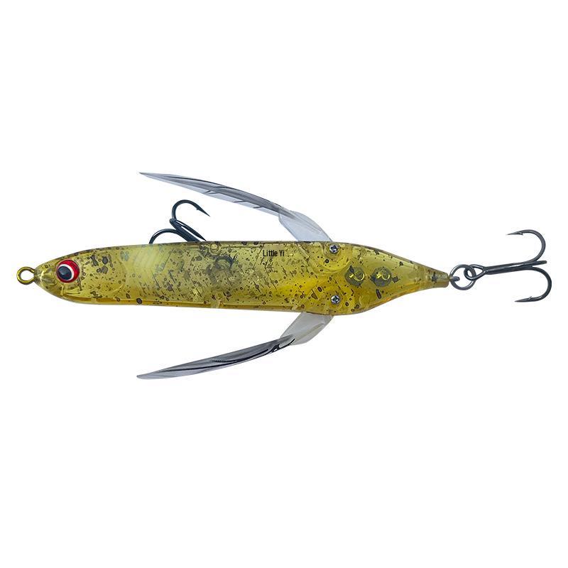 Dragonfly Surface Simulation Insect Lure Popper 6.5g Freshwater Fishing Tackle