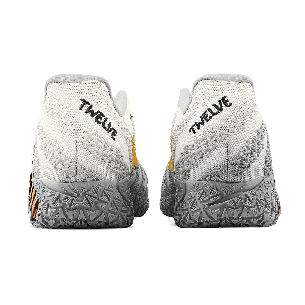 Nike Ja Morant 3 Tigerprint, Fluid Bear Abriebfest Niedrige Basketballschuhe Unisex Schwarz Orange Grau HF2794-100(Team773--)