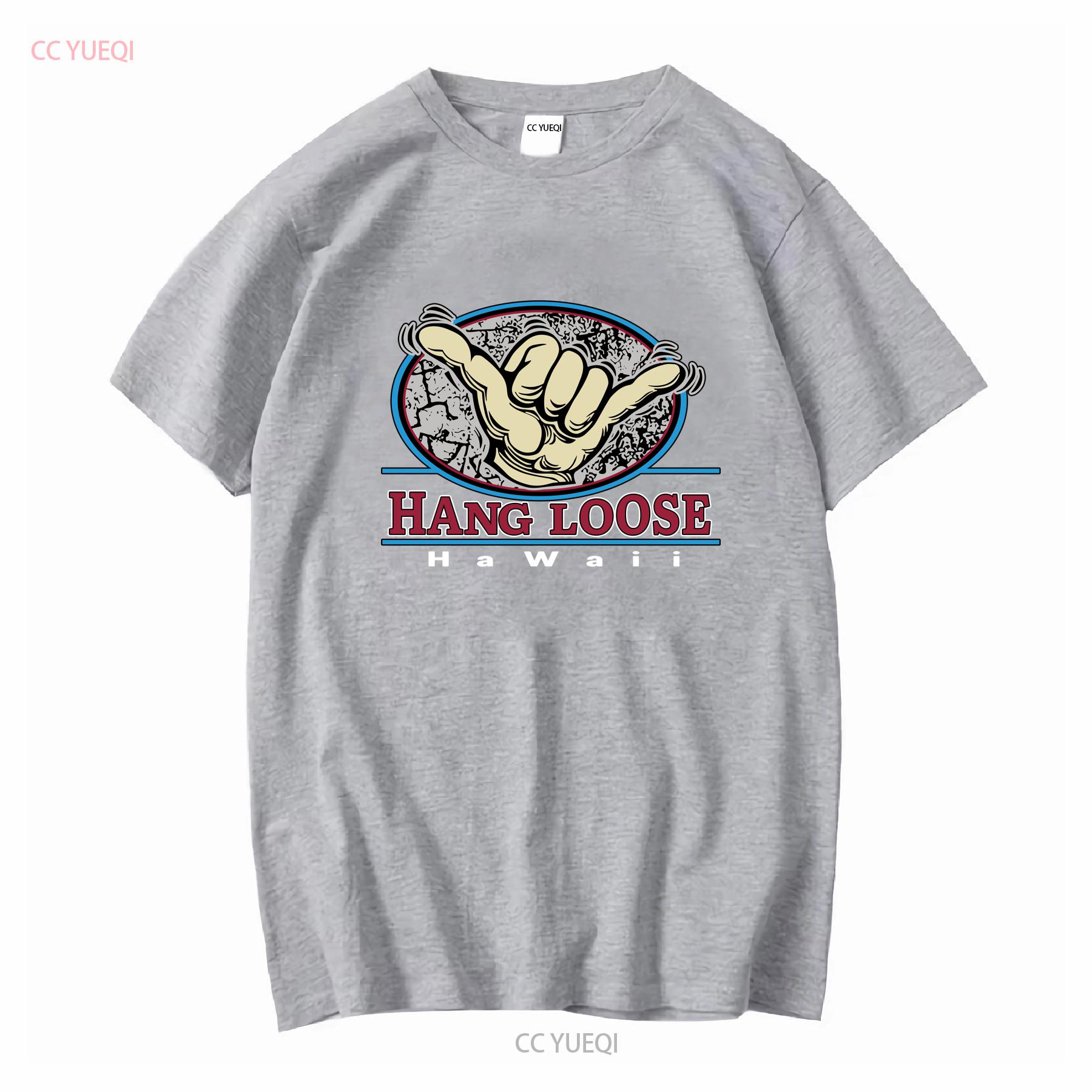 

Vintage Hang Loose Hawaii Surf Style T Shirt Mens Size Large Aus Postage vintage Washed Comfortable Stretched Soft 4XL