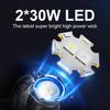 Blue Light and White Light Powerful Headlamp White Laser LED Long-range Strong Light Headlight for Night Fishing