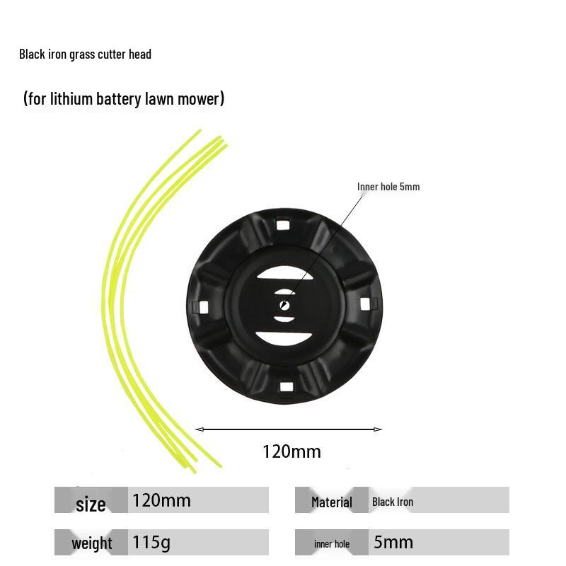 

Универсальная автоматическая триммерная головка для газонокосилки для прополки со стальной проволокой и нейлоновой леской