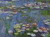 Sunny Town Gallery Gerahmter Claude gerahmter Faden und erhältlich in verschiedenen F8 x 61 - Gemälde, Bild Monets „Seerosen“, [mit Haken], Größen (49.5
