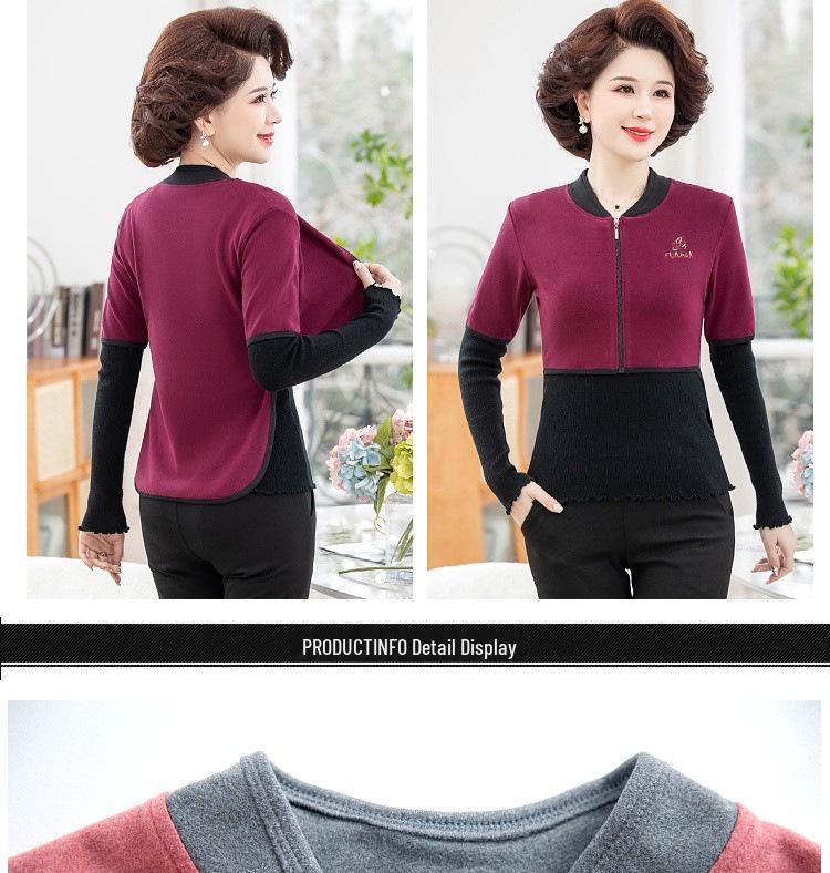 Fleece Shoulder, Neck, and Waist Support Shawl for Sleep - Warm, Cold-Proof for Middle-Aged & Elderly Women, Postpartum Wear, All Seasons.