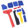 13PcsSet Plastic Sealant Remover Kit Spreader Caulking Scraper Glass Glue Finishing Tools