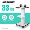 Salon Table Trolley Beauty Rolling Cart Spa Organizer Cart Storage Trolley Equipment Holder Load 15kg/33lbs