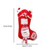 Christmas Stockings Party Favor Felt Candy Storage Bags Christmas Snowman Stockings For Mantel Stairs Tree Home Farmhouse Garden