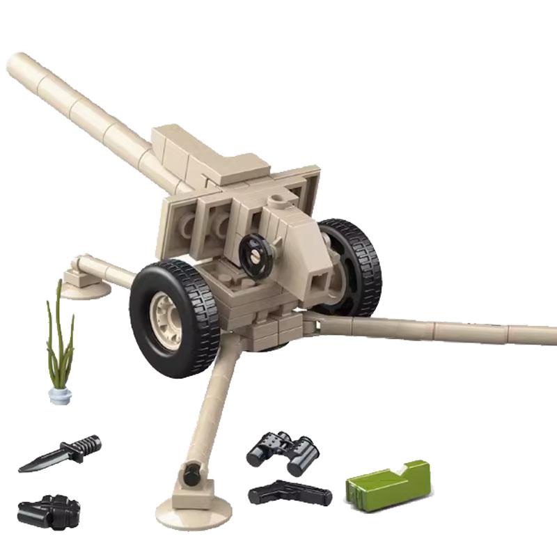 MOC Military Building Block Set Weapons War Army Accessories Soviet Army Characters Cannon Carts Launchers Tents Block Bricks Gift Presents Toy