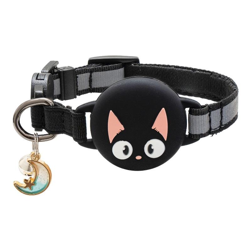 

Cat Pattern Reflective Airtag Cat Positioning Collar Silicone Safety Buckle Popular