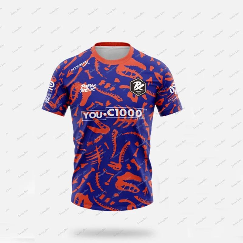 Zomer Paper Rex VCT Gaming Korte Mouw T-shirt Kinderen Volwassenen Ouder Kind Sneldrogende T-shirts Top Tee
