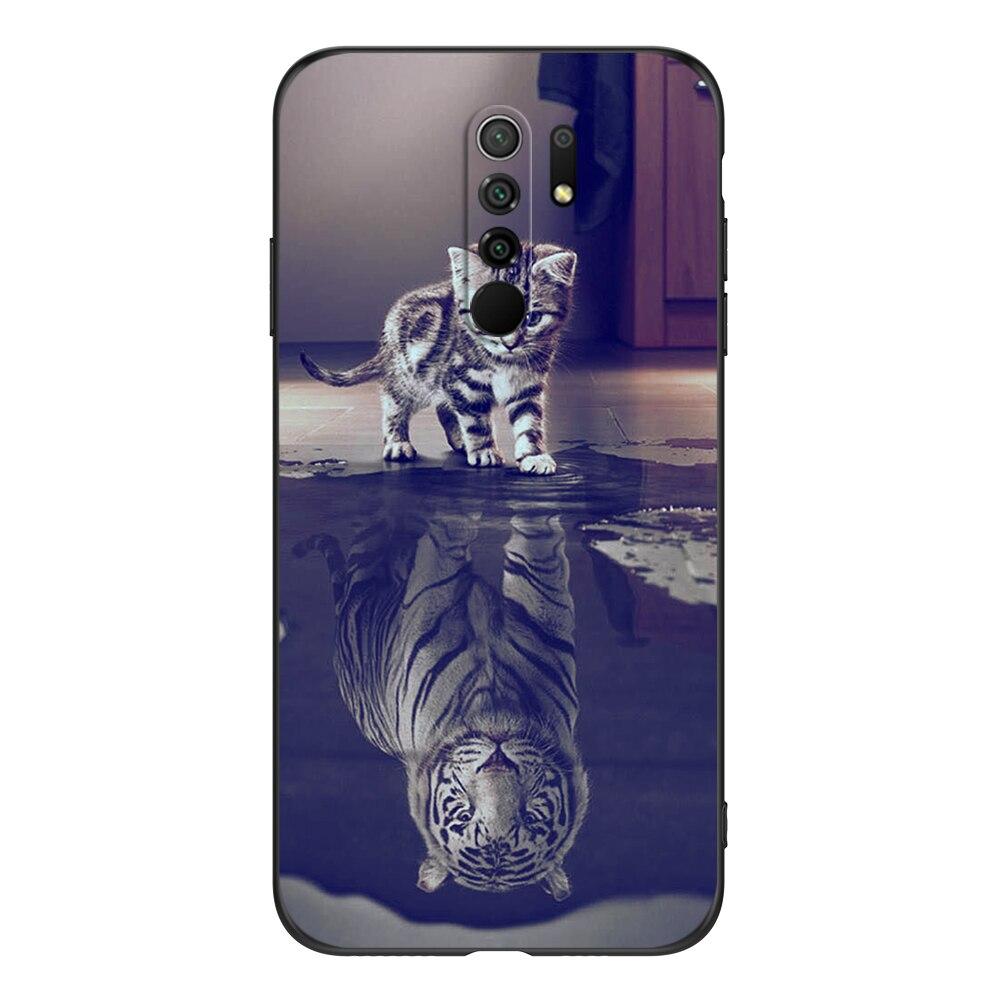 

Для xiaomi redmi 9 Чохол М який Силіконовий Чохол Задня Кришка Телефону Чохол Для redmi 9 Чохол 6.53 чохол чорний tpu чохол лев вовк тигр дракон redmi 9