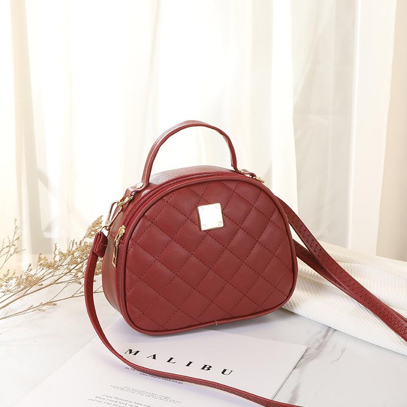 Guangzhou Women's Bags, Women's Portable Rhombus Bags, Summer and Autumn New Products, Personalized Single Shoulder Oblique Span Mobile Phone Bag