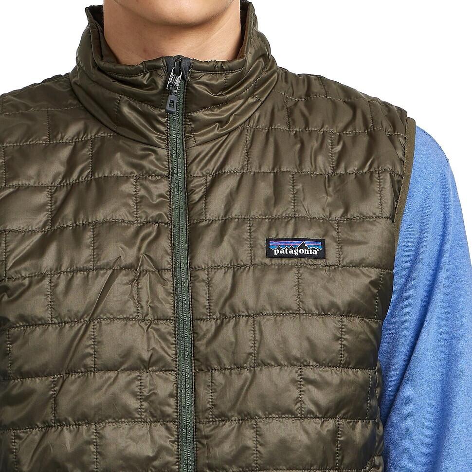 Patagonia Men's Nano Puff Vest (84242) Basin Green W/ Tent Green