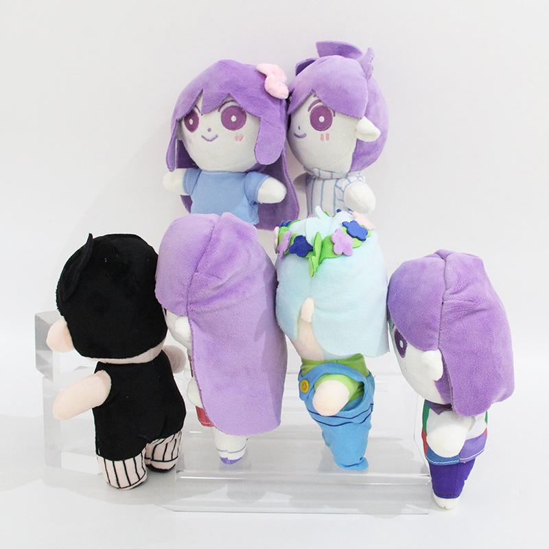 Sunny Plush Doll Game Stuffed Toy Mari Basil Aubrey Hero Kel Plushies Pillow Figure Cute Cosplay Props Fans Birthday Gift