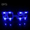 New Year Party LED Light Up Glasses 2025 Number Luminous Glasses 3 Lighting Modes Cosplay Birthday Party Photo Prop