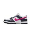 Dunk Low GS Obsidian Fierce Pink Dětské tenisky Modrá Tmavě-obsidiánová bílá FB9109-401