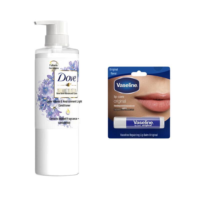 Дуэт бальзама для губ и кондиционера для волос Vaseline