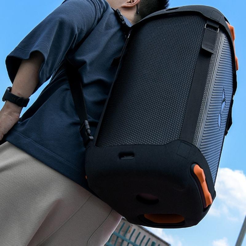 Portable Speakers Carrying Case Protective Travel Cover With Shoulder Straps For Partybox110 Speakers Music Devices