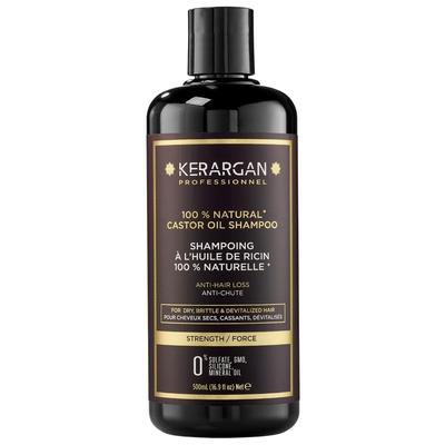 Castor Oil and Argan Shampoo - Stimulates Growth and Reduces Hair Loss - Without Sulfates, Parabens and Silicones - 500 Ml