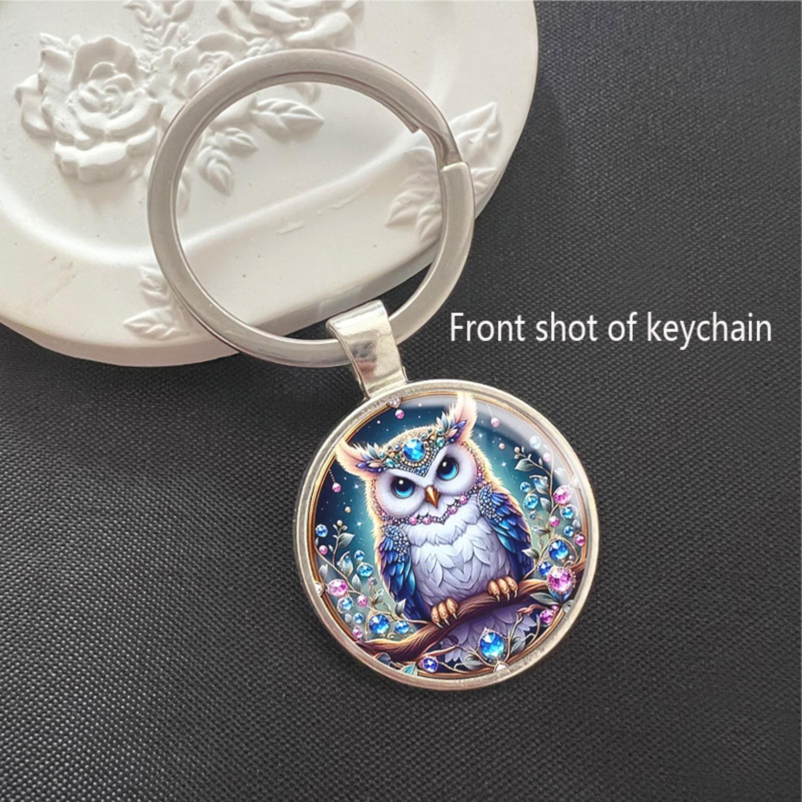 

Модный сплав брелок кулон круглый металлический брелок One Size