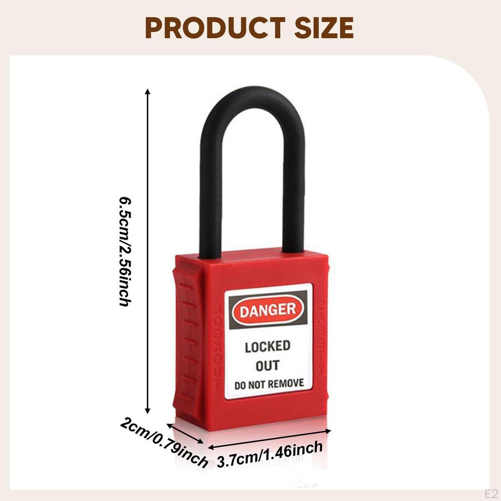 Circuit Breaker Lockout Tagout Kit Lock Tool Professional Compact Practical Easy To Install Padlock