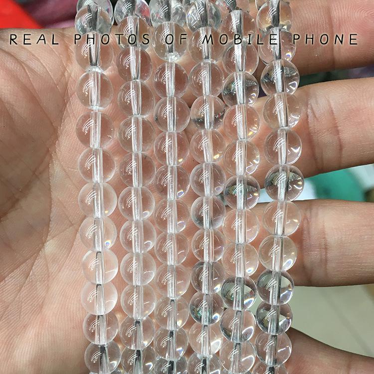 Pujiang Crystal Glass Beads Natural Stone DIY Jewelry Accessories Loose Strands