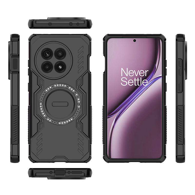 Solid Armor Protective Heat Dissipation Phone Case For Oneplus 13 13R Cover Magnetic Shockproof Shell Fundas