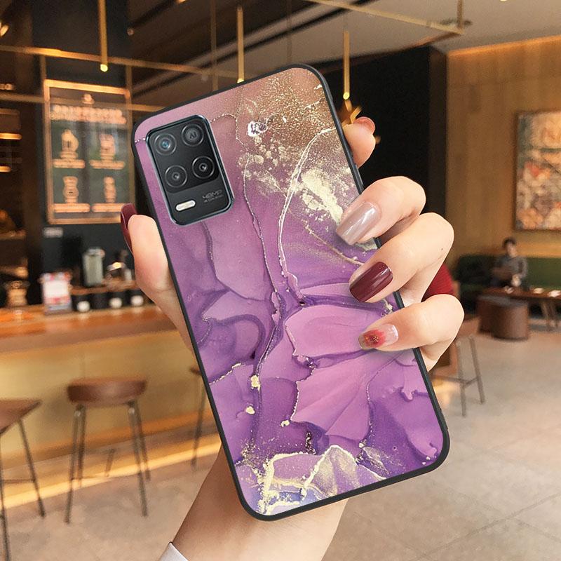 Marble Phone Case for OPPO Realme GT 2 Pro X2 Pro XT C25S 8 7 6 Pro 6i Realme GT Master C3 C21 C21Y C11 X3 SuperZoom