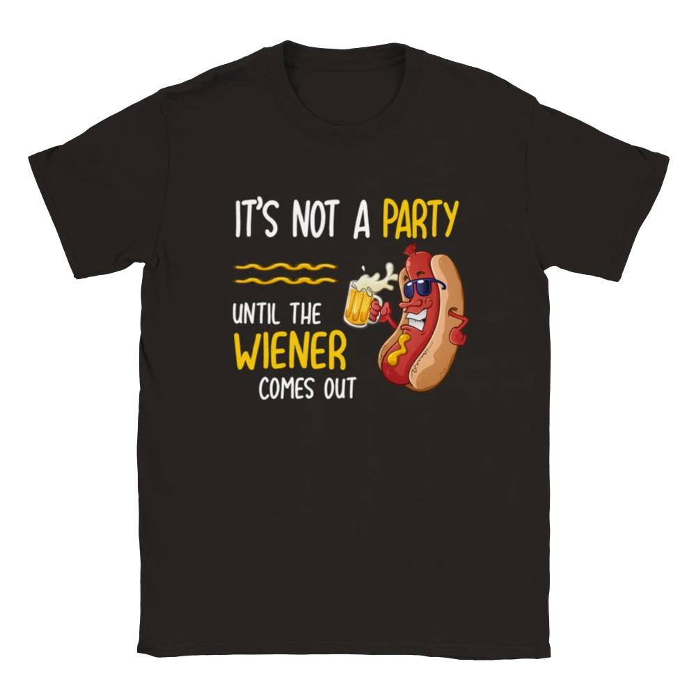 It s Not a Party Until the Wiener Comes Out - Classic Unisex Crewneck T-shirt XXL