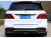 Mercedes-Benz GLE Exhaust Pipe Upgrade: Compatible with GLE300, GLE320, GLE400, GLE450, GLE500, GLE63 AMG Rear Lip Tailpipe Modification.