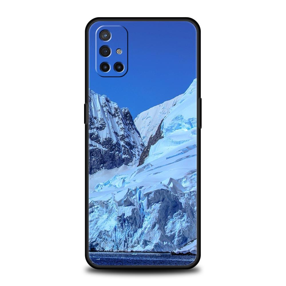 Antarctica Snow Scenery Phone Case For OnePlus 15 13 12 11 10 Pro 13T 13R 12R 9 8T 8 7 7T 9R Nord 2T CE 2 3 4 5G Soft Cover