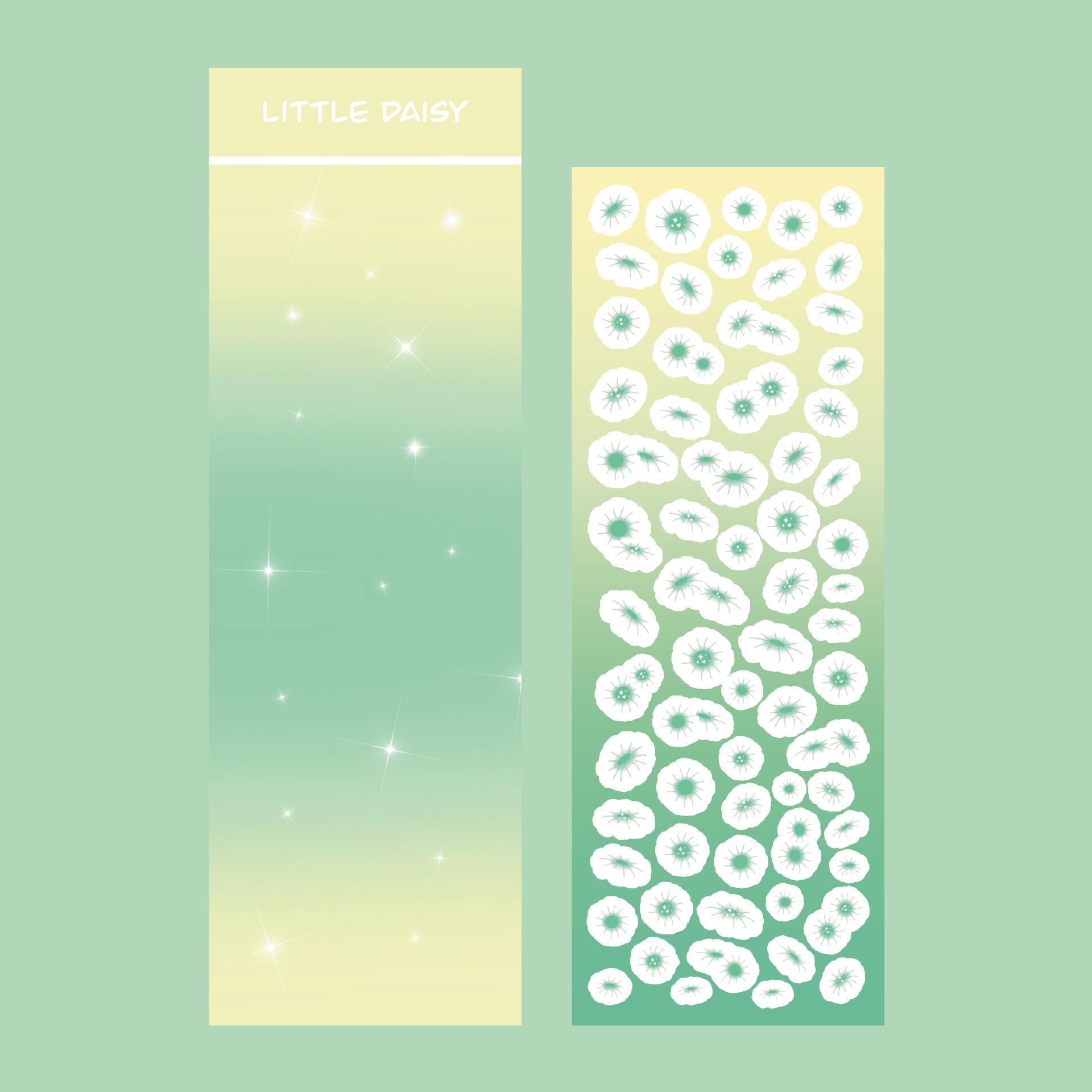 

Наклейка с ромашкой в корейском мультфильме gooka hand account DIY декоративная наклейка с цветком