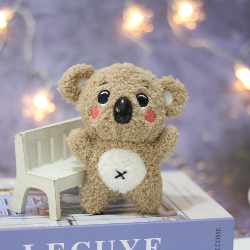 Нетоксичные 13 см Маленькие Коалы Плюшевые Игрушки Мягкие Игрушки Плюшевые Куклы Мягкие Игрушки Плюши Кавайный Лис Коала Подвеска Сумка Брелок about 13cm