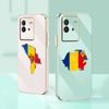 N91 Flaga Mołdawii art Galwanizowana Krawędź Miękkie Etui TPU na Telefon dla Xiaomi 14 Poco M5s X5 F6 Redmi 13C 12C 8 Note 12 10 11 13 Pro Plus Wstrząsoodporne Etui