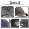 American CZ188 [White Fang] Hat, Cap, Casual, Brim, Cool, Vintage, Outdoor, Men's, Women's, (Black)