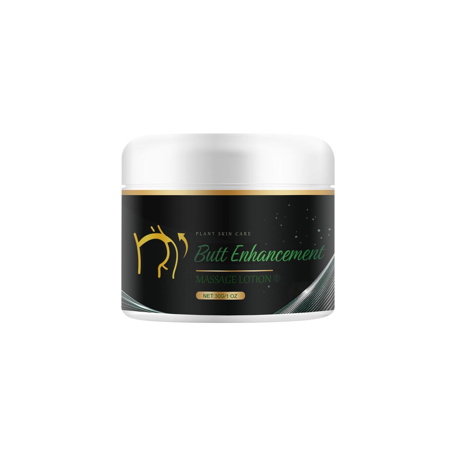 

Booty Cream - Укрепляющий и лифтинговый крем для тела для ягодиц, бедер и бедер - Разглаживает и улучшает тон кожи - Быстро впитывающийся массажный крем для бедер One Size