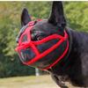 Adjustable Pet Dog Mask Breathable Mesh Short-snouted Dogs Muzzles Walking The Dog