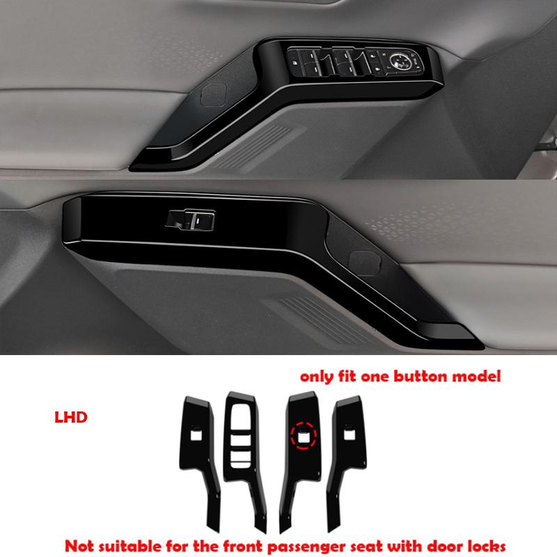 LHD RHD For Toyota RAV4 RAV 4 RAV4 2026 2027 Car Door Armrest Window Rise Switch Glass Lift Control Panel Interior Accessories