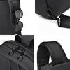 Men's large-capacity commuter chest bag, Oxford cloth durable men's shoulder crossbody bag, shoulder strap adjustable