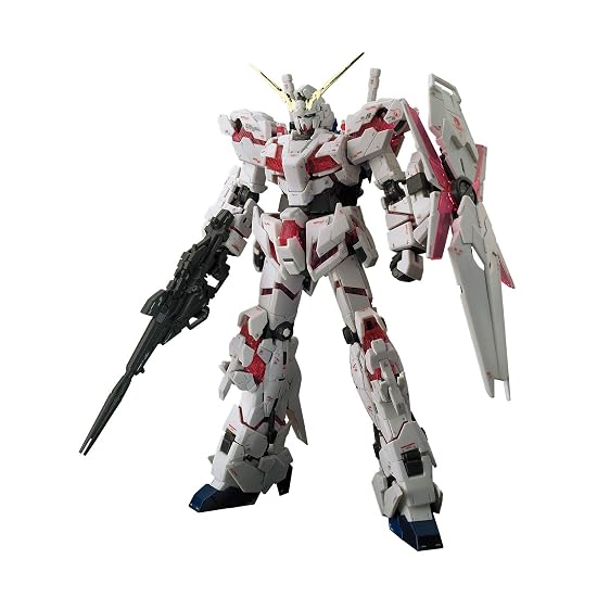 BANDAI SPIRITS RG Mobile Suit Gundam UC Unicorn Gundam 1/144 Scale Color-Coded Plastic Model