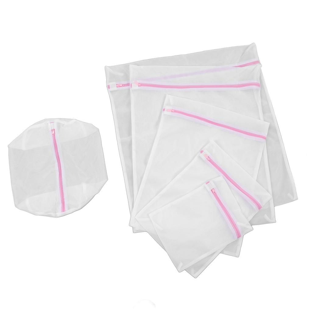 8 Stück Netz-Wäschebeutel Multifunktionale Langlebige Wiederverwendbare Netz-Waschbeutel für Zuhause Reise