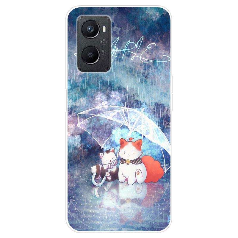 Custodia MAOGE Per Oppo A96/A76/A36 – Vetro Temperato Con Motivo Lunare, Antiurto - 2
