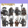 Kt1033 Magic Lord Mini Figure Series Powerful Orc Xp254-261 Children's Educational Building Toy