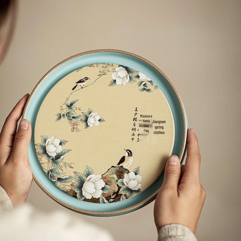 Shangqi Jiangnan Spring Ceramic Dry Bubble Tea Tray
