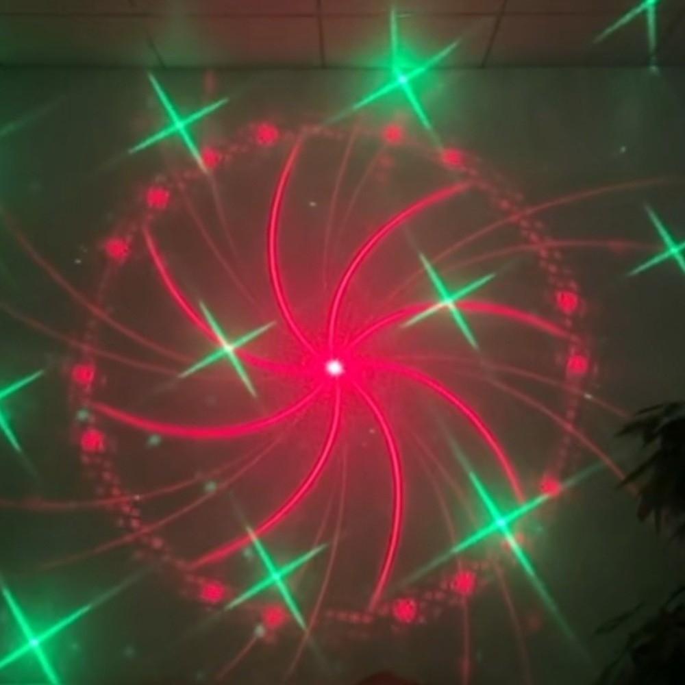 68 Pattern Stage Effect Light Sound Control Mini Beam Light Holiday Projection Lamp  Kids Birthday