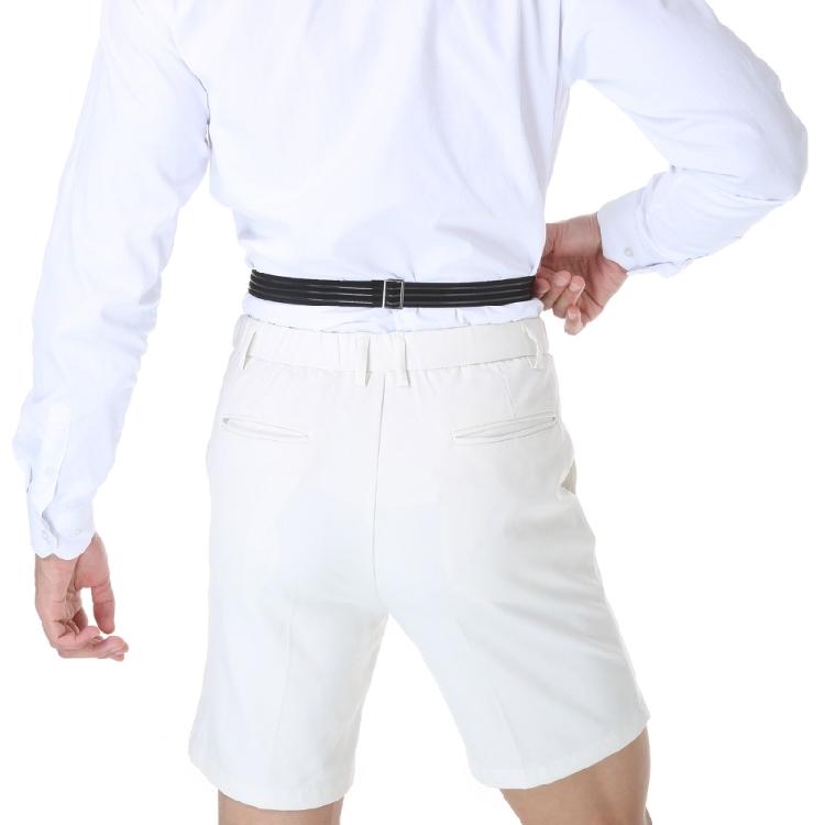 Multiuse Elastic Shirt Belt with Nonslip Designs Stretch Waist Belt Invisible for Formal Business Shirt and Daily Use