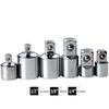 1/4" to 3/8" to 1/2" Socket Converter Kit 6pcs Chrome Vanadium Steel Ratchet Adapter Sleeve Drive Transform Joint Adapter Set